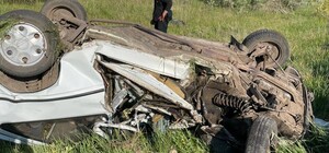 Из-за пьяного водителя защитники потеряли два автомобиля, на которых ехали на фронт