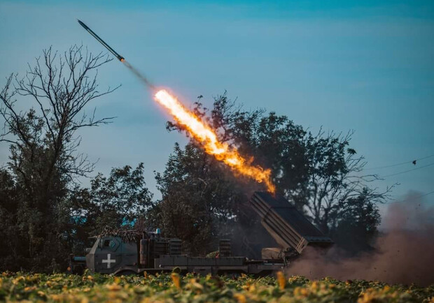 Мапа бойових дій в Україні 18 серпня. 