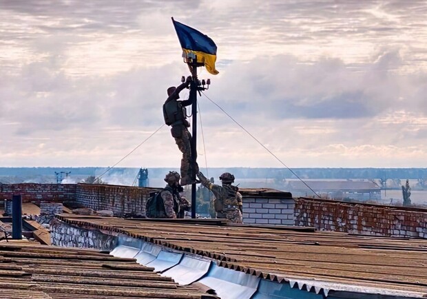 Карта бойових дій в Україні 23 серпня. 