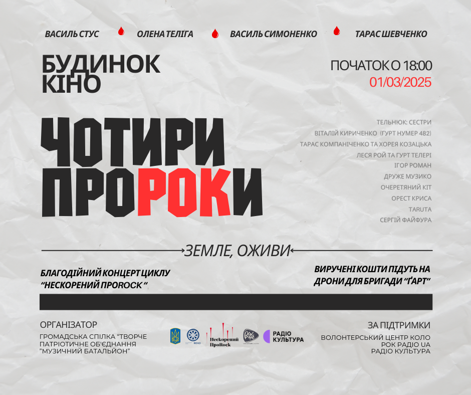 Благодійний концерт 