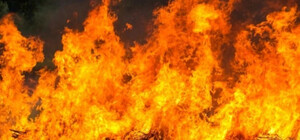 На Салтовке во время тушения пожара в подвале обнаружили тело человека