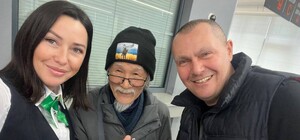 Японський волонтер Фумінорі Цучико отримав реєстрацію у Харкові