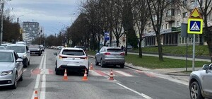 На вулиці Княгині Ольги львів’янка за кермом автомобіля збила пішохідку 