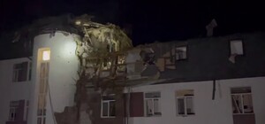 Семь беспилотников: в прокуратуре показали последствия ночного обстрела Харькова