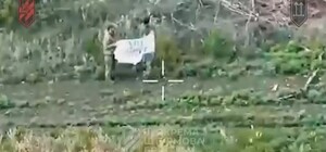 Впервые в истории: на Харьковском направлении российских военных в плен взяли с помощью роботов (видео)