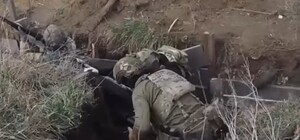 Один проти п'яти: спецназівець ГУР дотримався ворожого штурму на Куп'янському напрямку — ГУР (відео)