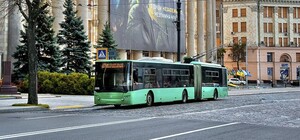 На время праздников в Харькове пустили дополнительный троллейбусный маршрут №17