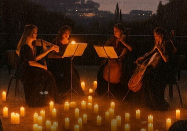 Итальянская музыка на крыше от URBAN GYPSY - фото