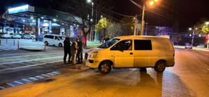 В Одессе полицейский разбил автомобиль ТЦК: подробности конфликта