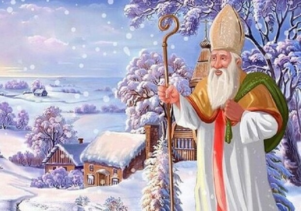 Святий Миколай крокує до міста