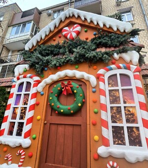 Пряничный домик и плюшевые мишки: фото новогодних локаций Одессы