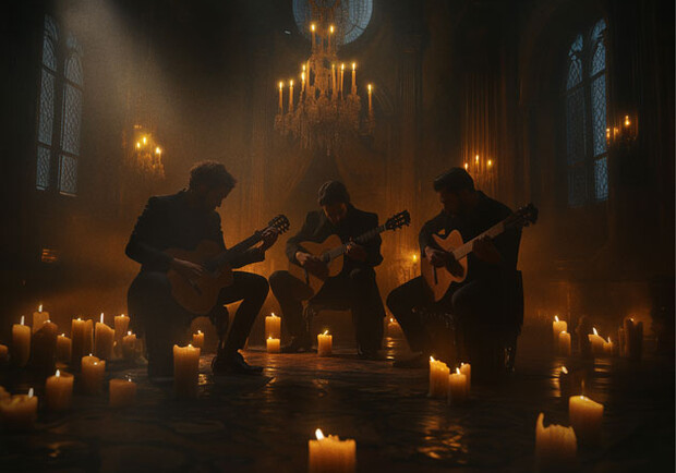 Джазовый Sting при свечах