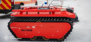 Может работать 18 часов без подзарядки: робот Hector II будет помогать харьковским спасателям