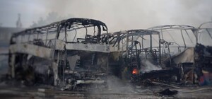 РФ обстреляла автотранспортное предприятие в Одессе: пострадали люди (обновлено)