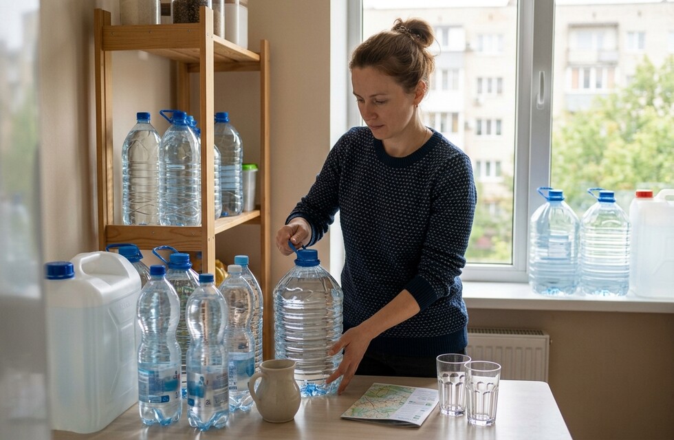 При аварийном отключении воды важно иметь запас питьевой воды и проверять информацию о ее безопасности через официальные источники. 