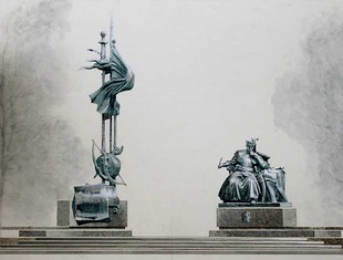 Столица пополнилась еще одним памятником. Фото с сайта kyivpost.ua