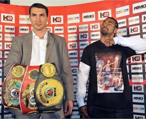 Сам Кличко обещает британцу нокаут в последнем раунде. Фото с сайта www.klitschko.com