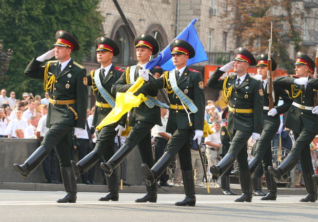 В этом году парада в Киеве не будет.
Фото Максима Люкова