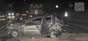 В Конча-Заспе чиновник на Lexus протаранил два авто и убил человека