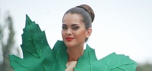 Одесситка показала национальный костюм, в котором представит Украину на Мисс Вселенная-2011