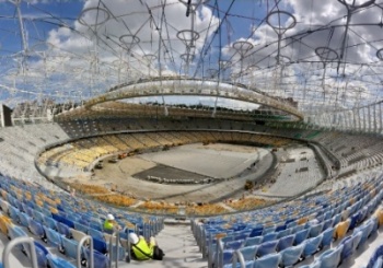 Стадион почти готов к торжественному открытию. Фото с сайта ukraine2012.gov.ua