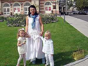 Ирэна и ее дети. Фото из личного архива политика