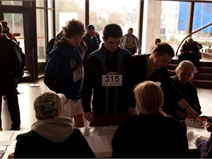 Регистрация участников. 
Фото mrtn.kyivmarathon.org