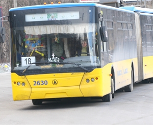 По улицам Киева буду рассекать новые автобусы и троллейбусы. Фото Максима Люкова. 