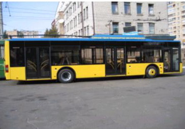 Новую технику можно встретить на городских улицах. Фото с сайта "Киевпастранса"