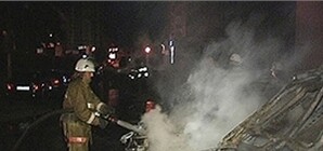 В Киеве подожгли 