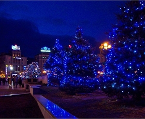Фотографируйте новогоднюю иллюминацию и получайте призы. Фото kyiv-blog.livejournal.com