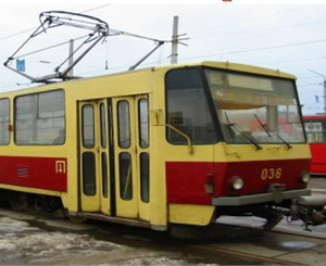 В 2012 году отремонтируют трамвайные пути на Подоле и в Пуще-Водице. Фото с сайта "Киевпасстранса"
