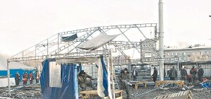 К концу недели от Шулявского рынка не останется и следа