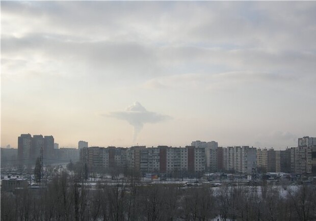 Такую картину киевляне могут наблюдать по утрам. Фото zhscorp.livejournal.com
