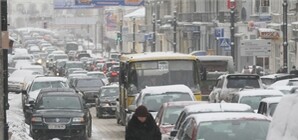 Чем жил Киев: неожиданные снегопады, авария на Бортнической станции и новый ребенок 