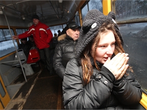 В Киев пришли настоящие морозы. Фото Максима Люкова