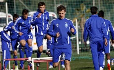 Сейчас "Динамо" тренируется в Испании. Фото с сайта клуба