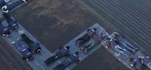 Азербайджанцы улеглись на Потемкинскую лестницу 