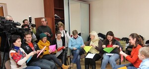 Самый маленький в Украине мастер оригами дает мастер-классы школьникам и студентам