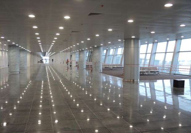 Самый большой терминал в Украине пока остается только обещанием. Фото с официальной страницы аэропорт в facebook