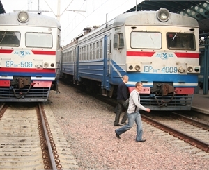 Киевляне ждут новый поезд в начале апреля. Фото Максима Люкова