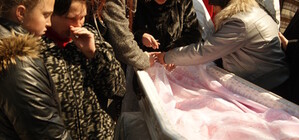  Оксану Макар похоронили рядом с героем Афгана 