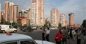 В Киеве появилось три новых улицы. Фото Максима Люкова.