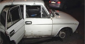 У милиции есть несколько версий по поводу того, кто проколол шины автомобилей в Соломенском районе. Фото с сайта ГАИ