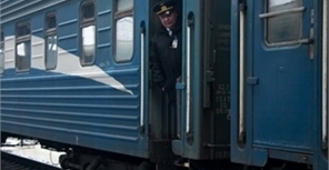 Поезд "Киев-Днепропетровск" прибыл в место назначения с опозданием в полчаса. Фото с сайта "Укрзализныци"