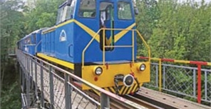У киевских малышей есть собственная железная дорога. Фото: Киевский путеводитель
