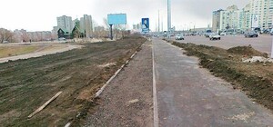Из-за ремонта проспекта Бажана в Киеве перекрыто движение