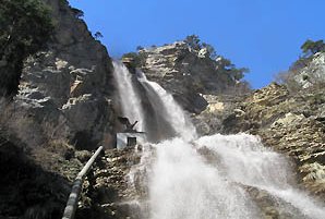 Крымское чудо природы - история водопада Учан-су 