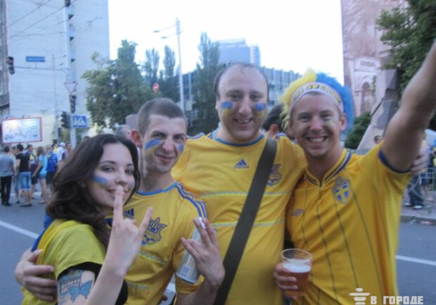 Шведы отнеслись к украинцам со всей душой. Фото Адели Кондратьевой