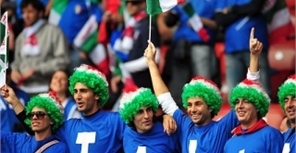 Во время матча "Олимпийском" будет очень мало итальянских болельщиков. Фото ИЦ "Украина-2012" 